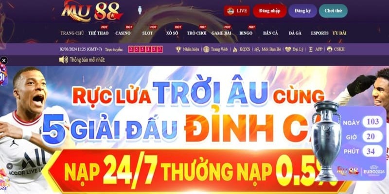 Tìm hiểu mọi thông tin về hệ thống nhà cái uy tín Mu88 2024