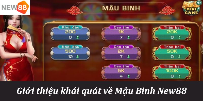 Giới thiệu khái quát về Mậu Binh New88